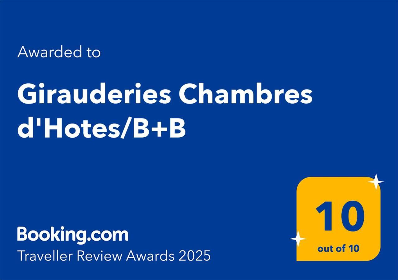 Girauderies Chambres D'Hotes/B+B Floirac  Екстериор снимка
